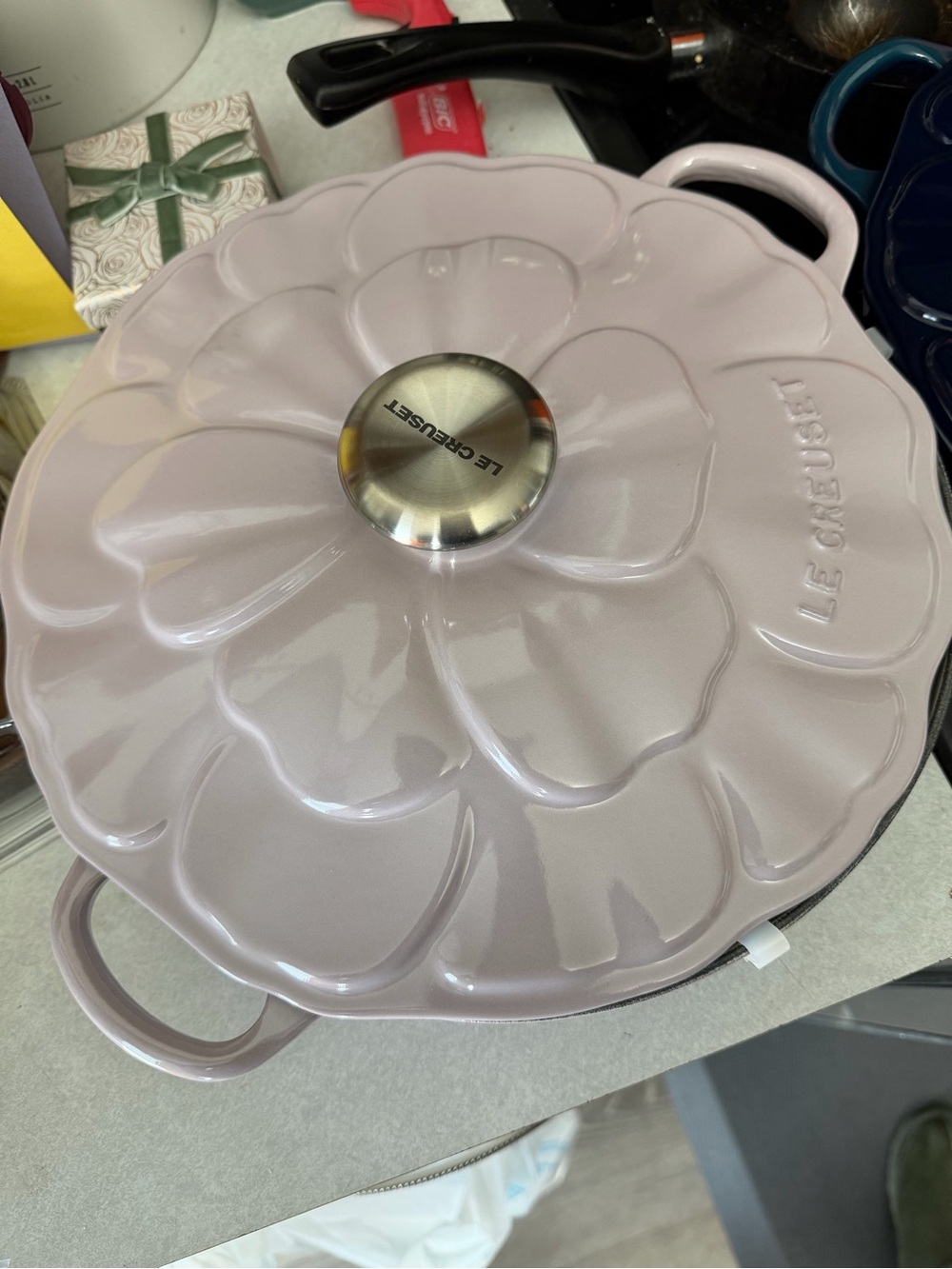 Le Creuset Shallot Rare Flower Braiser